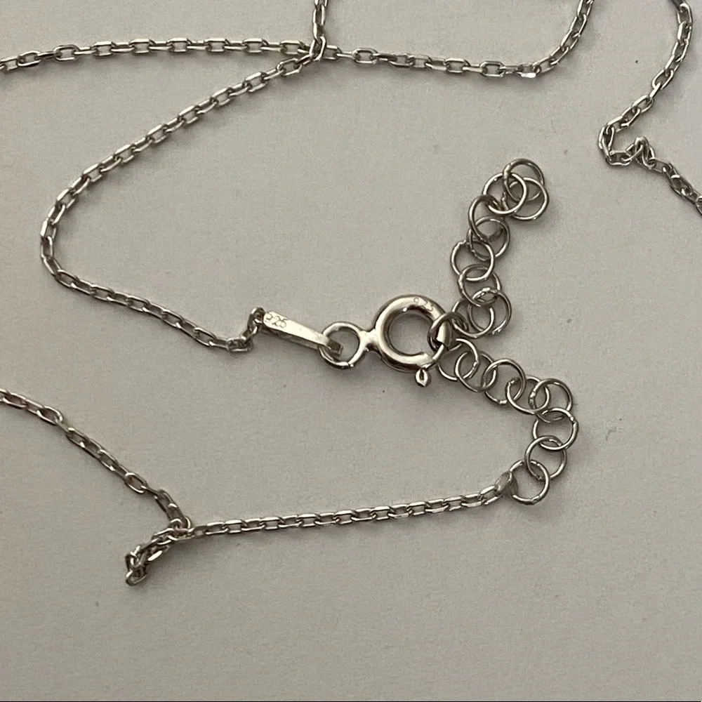 925 Silver heart necklace
